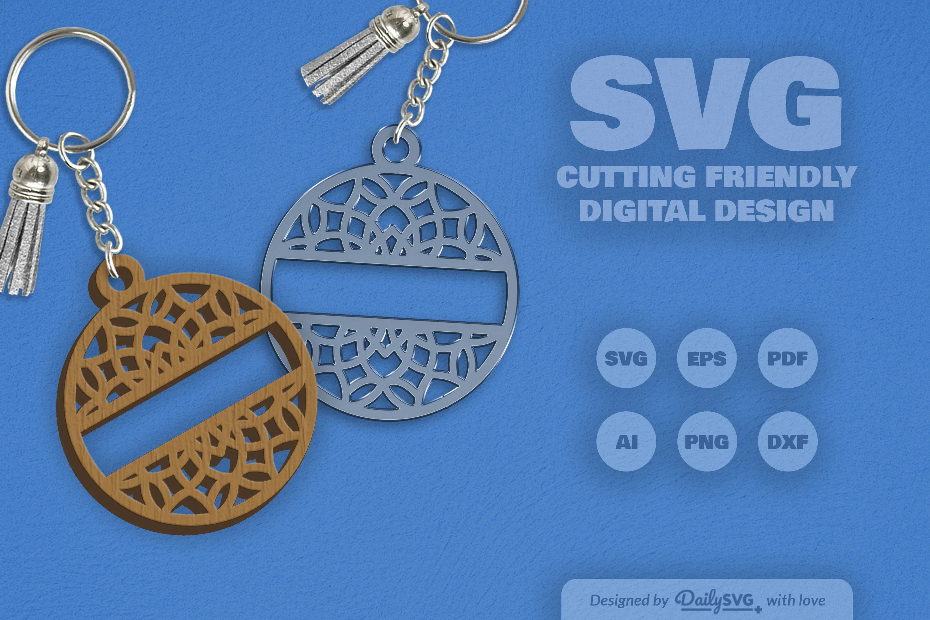 Daily Mandala Split Custom Clipart SVG Bundle - Image 10