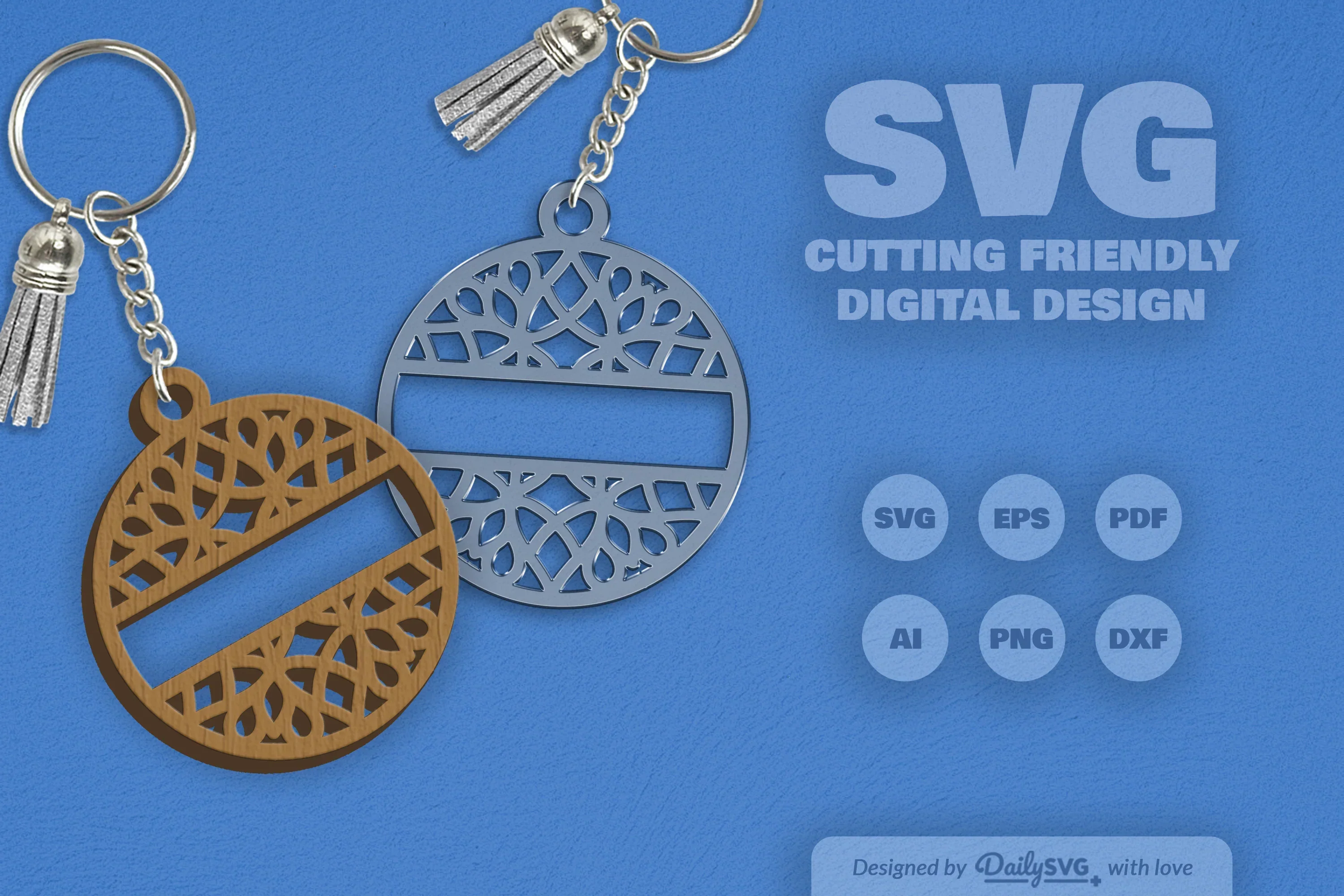 Daily Mandala Split Custom Clipart SVG Bundle - Image 5