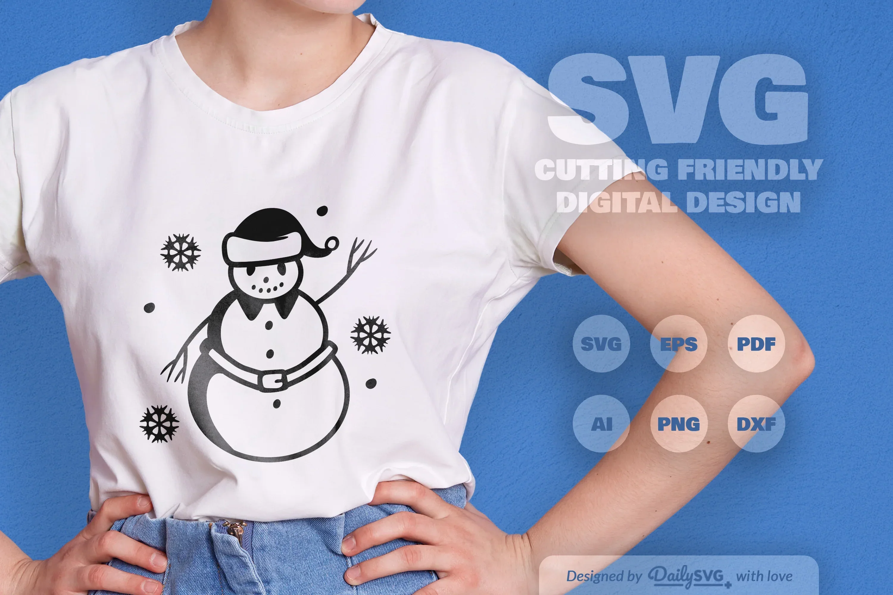 Daily Snowman SVG Clipart SVG Bundles - Image 5