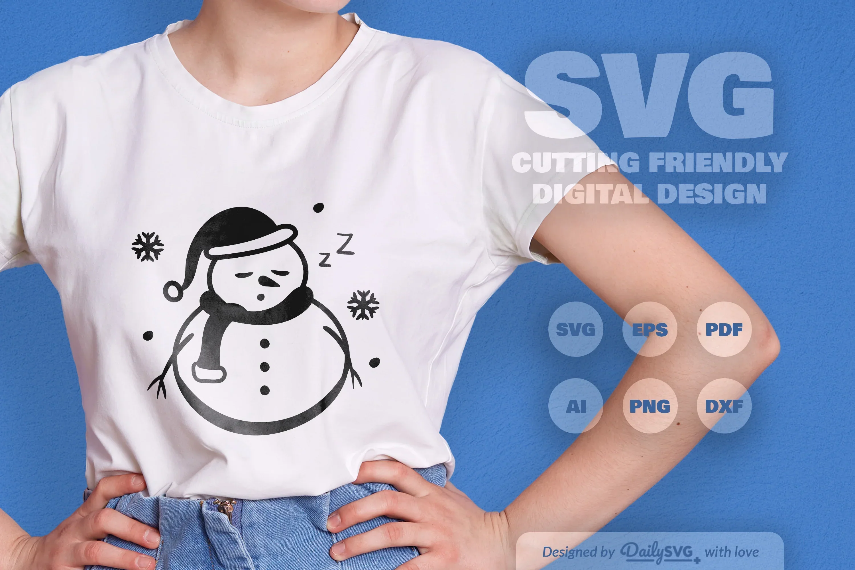 Daily Snowman SVG Clipart SVG Bundles - Image 8