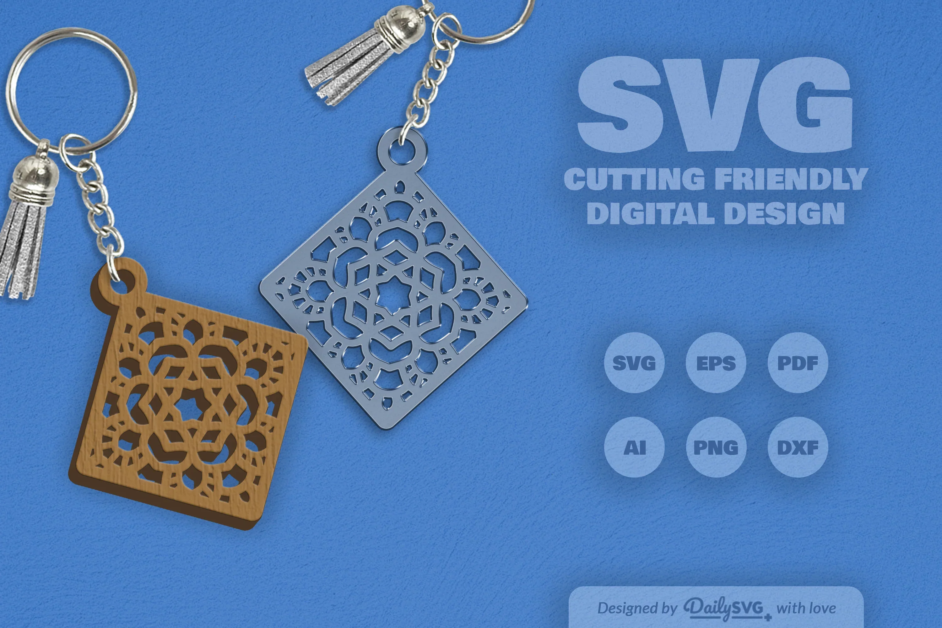 Daily SVG Bundles Mandala Kite Clipart - Image 2