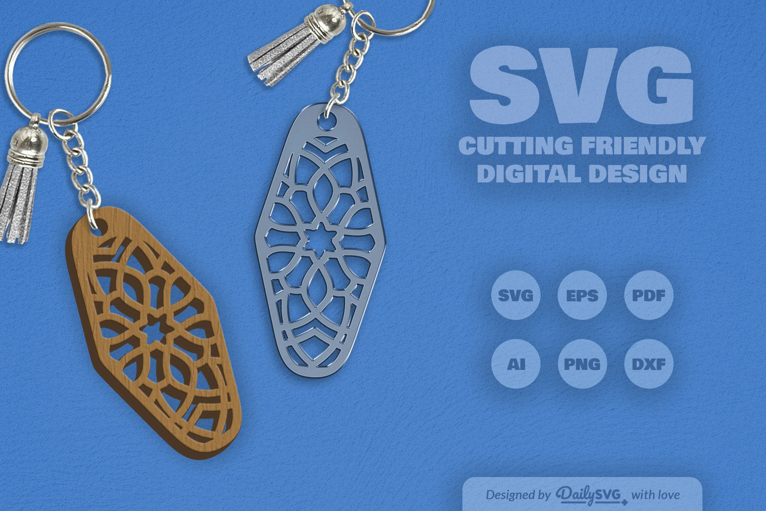 Daily SVG Bundles Mandala Motel Clipart - Image 8
