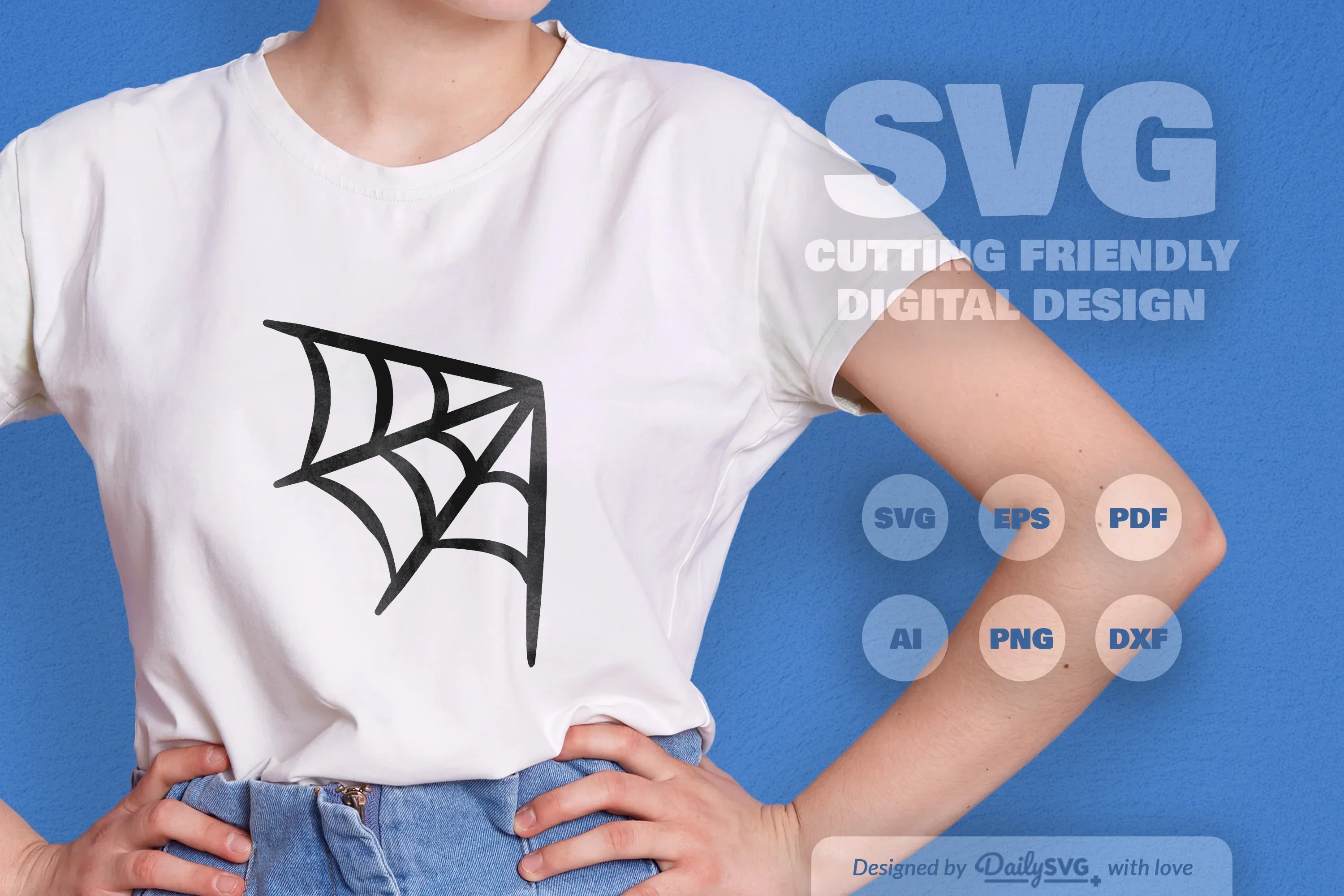 Daily SVG Bundles Spider Web Clipart - Image 2