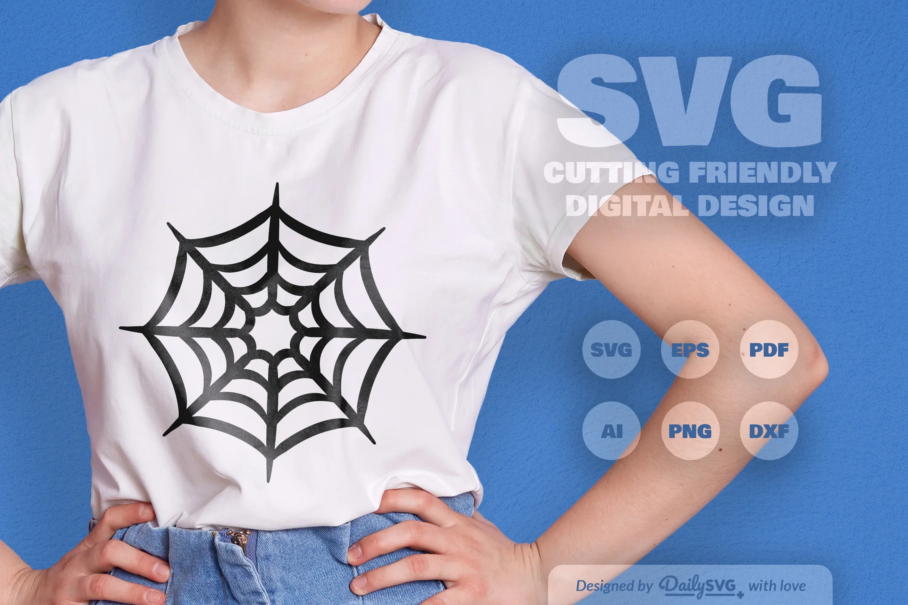 Daily SVG Bundles Spider Web Clipart - Image 5