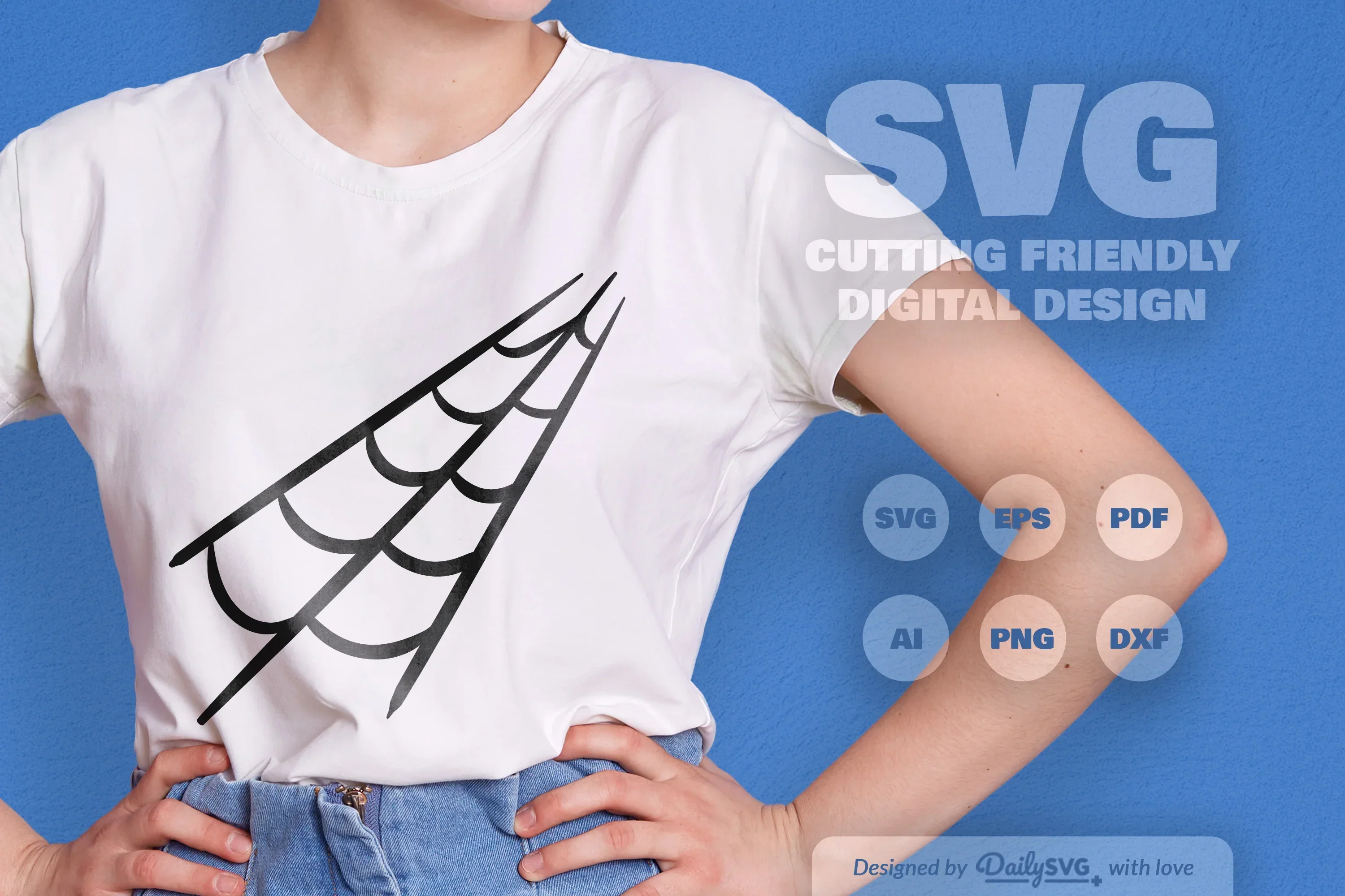 Daily SVG Bundles Spider Web Clipart - Image 8