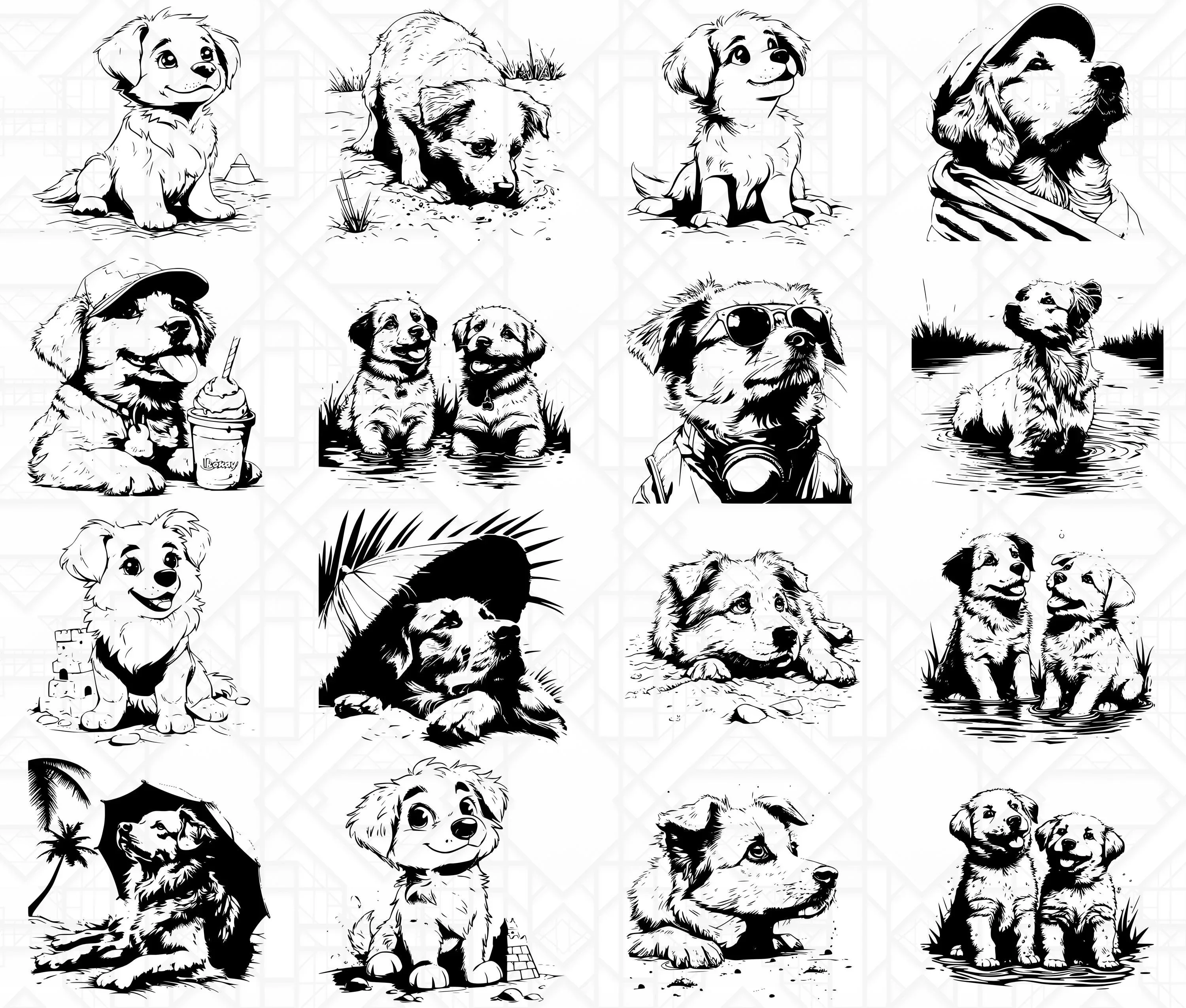 Dog Beach Day SVG Bundle - Image 2