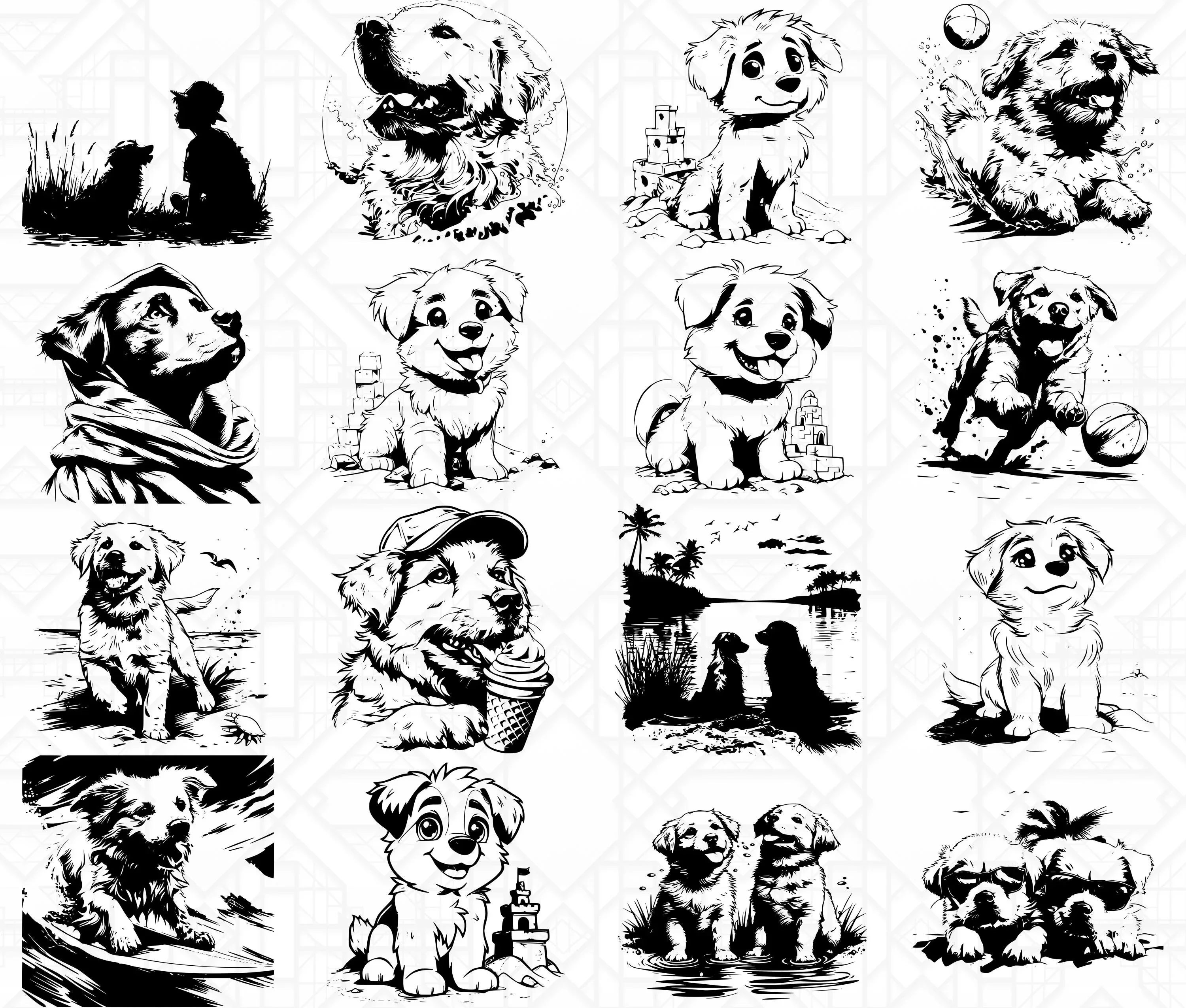 Dog Beach Day SVG Bundle - Image 4