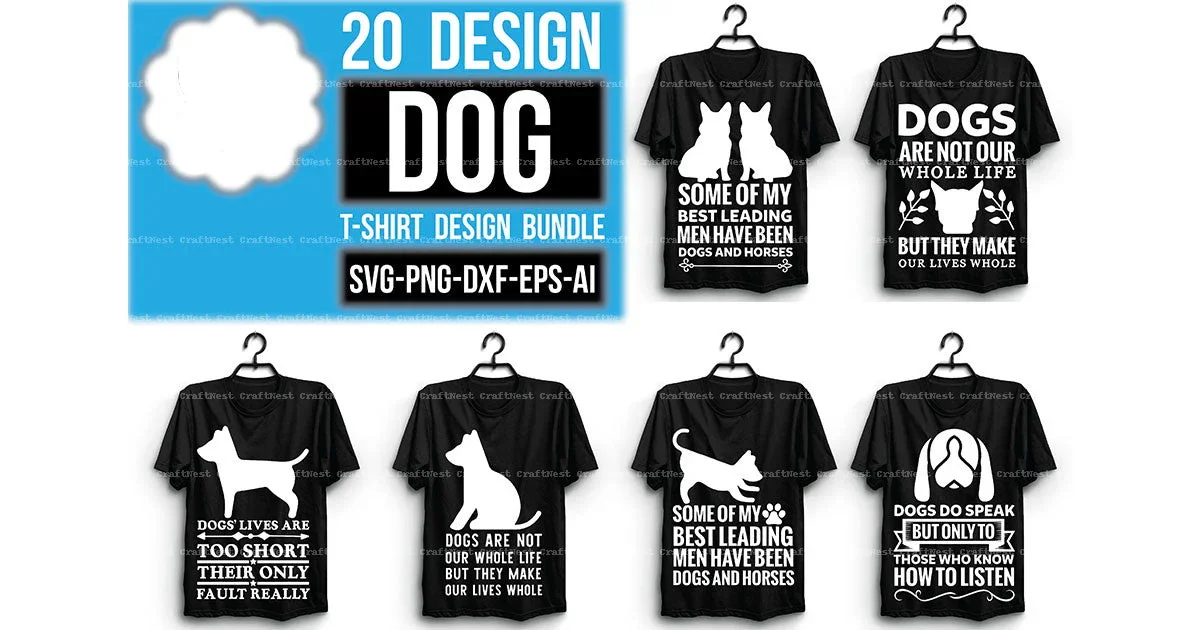 Dog Design SVG Bundle