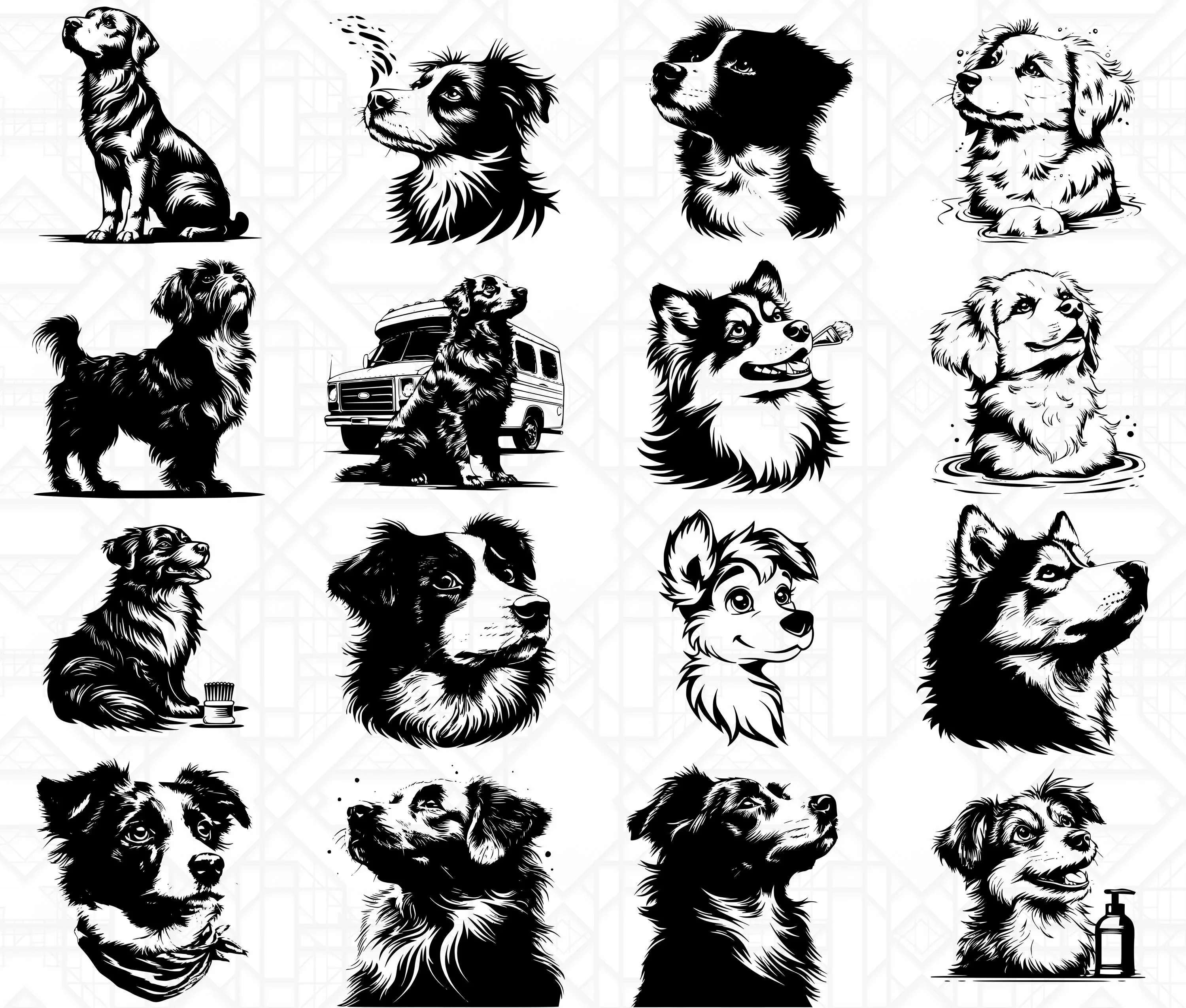 Dog Grooming SVG Bundle - Image 3