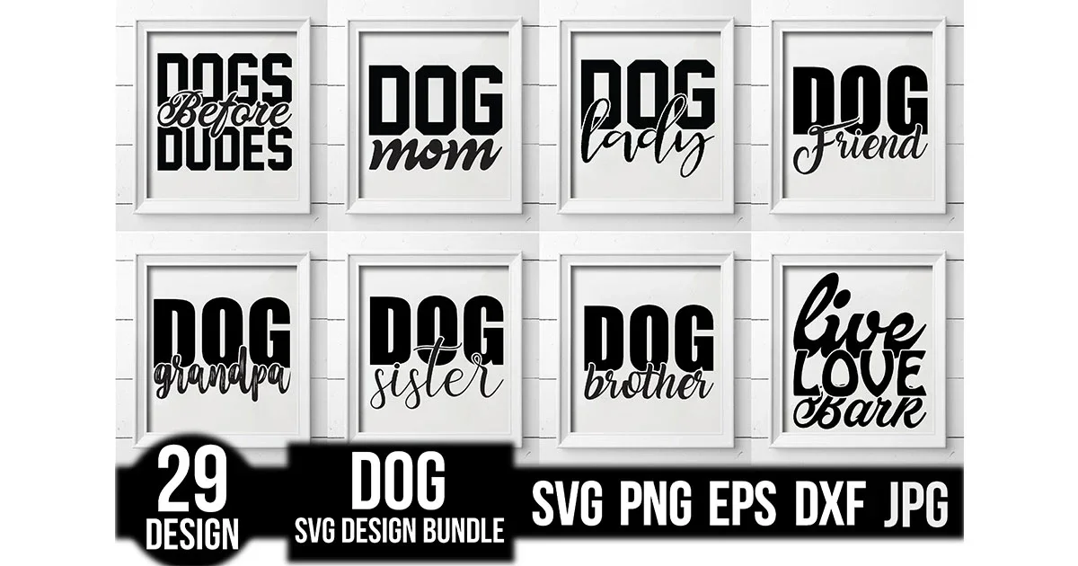 Dog Quotes SVG Bundle - Image 2