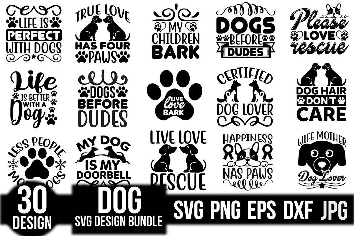 Dog SVG Bundle - Image 3