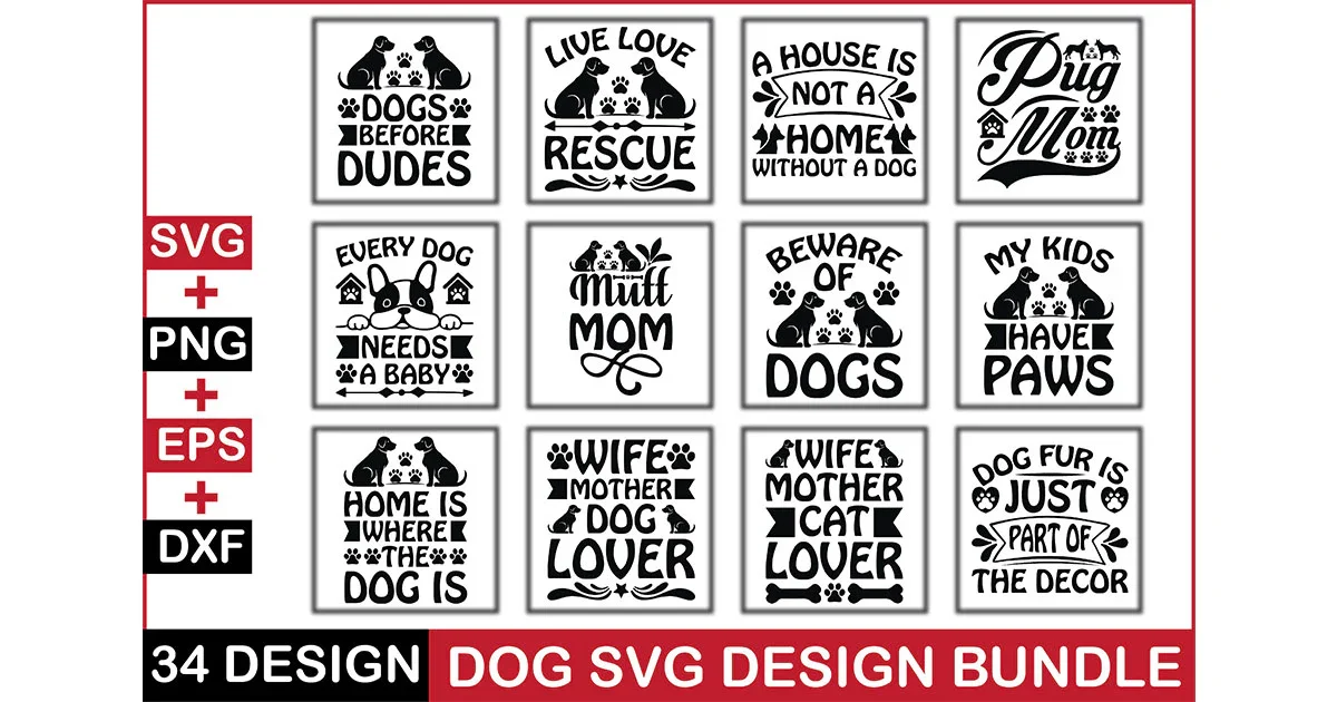 Dog SVG Bundle