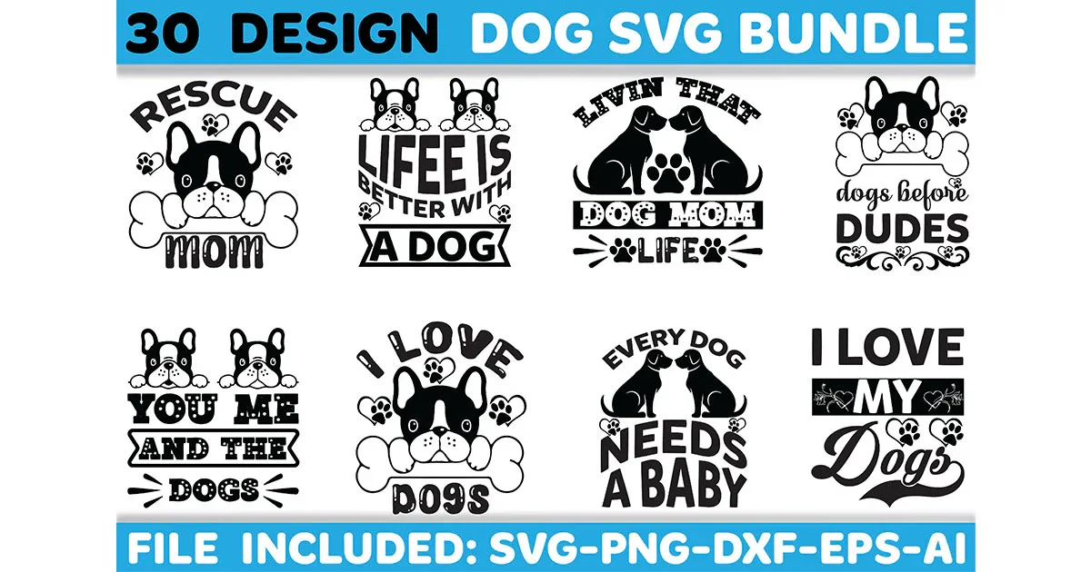 Dog SVG Bundle
