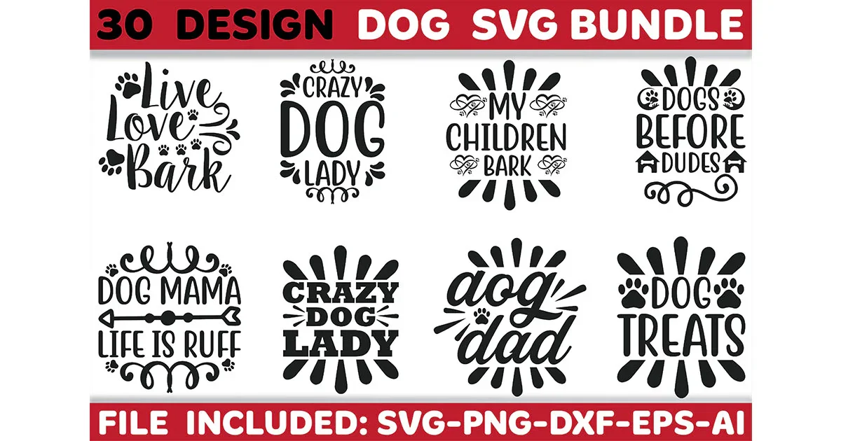 Dog SVG Bundle