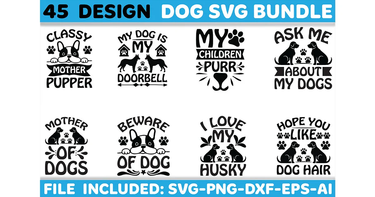 Dog SVG Bundle