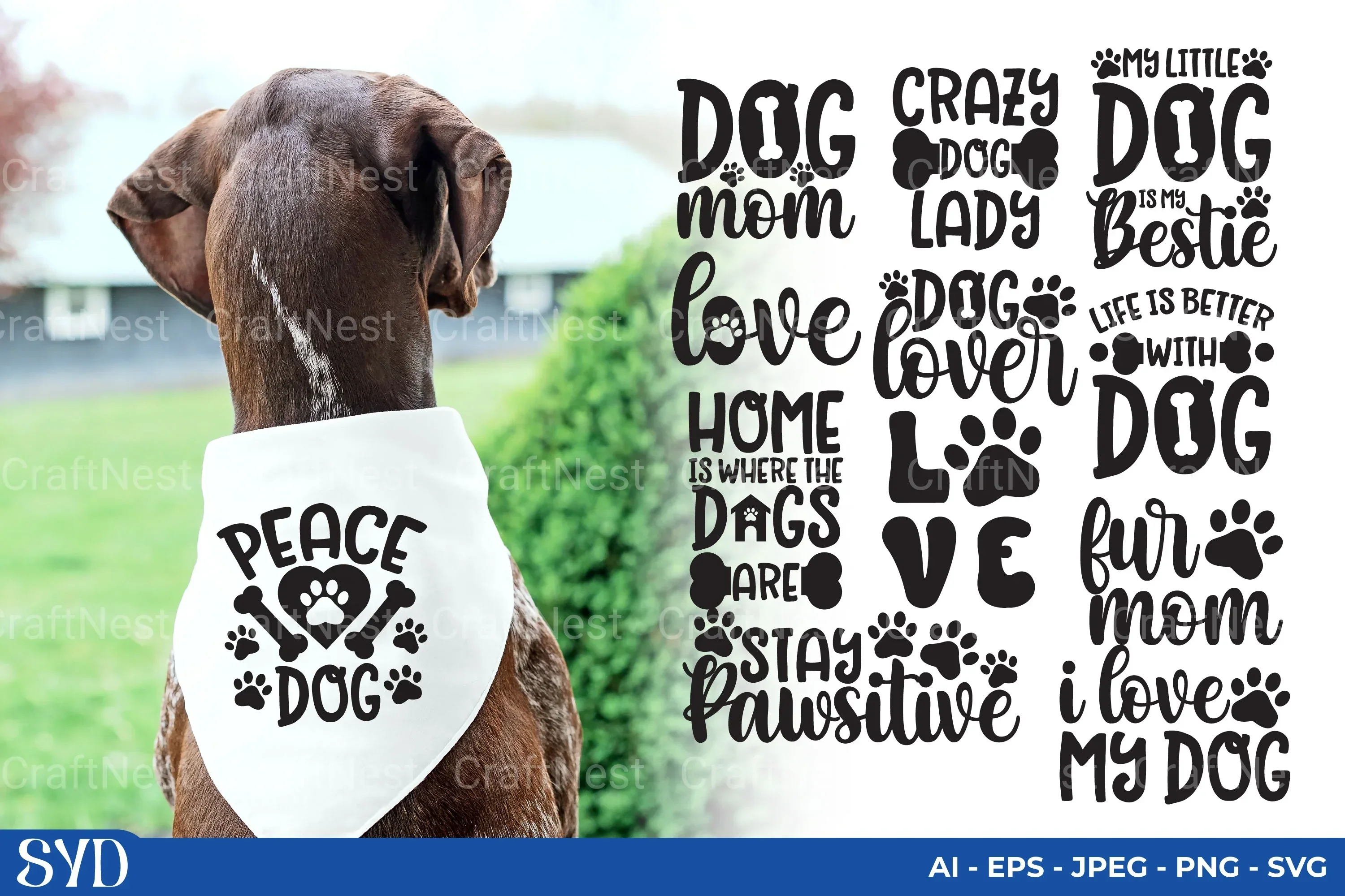 Dog SVG Bundle