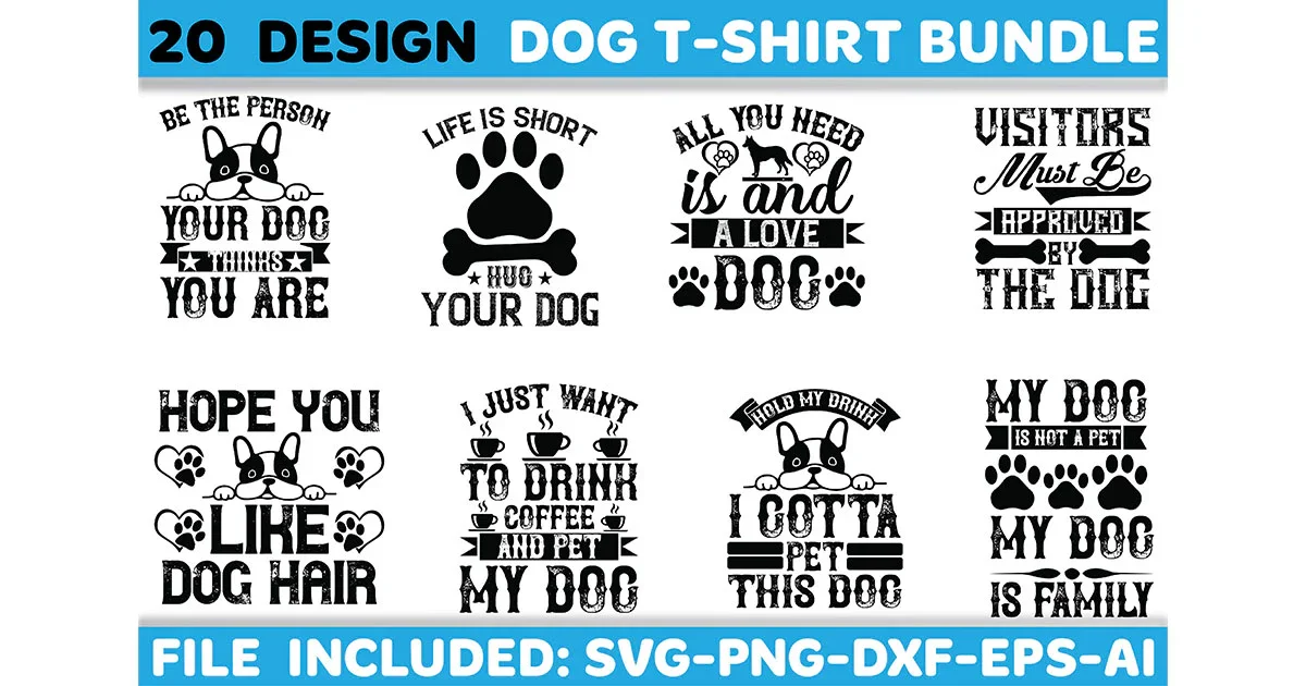 Dog T-Shirt Bundle