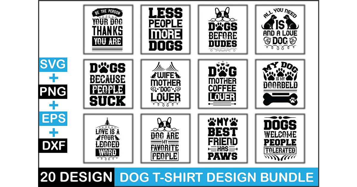 Dog T Shirt Bundle