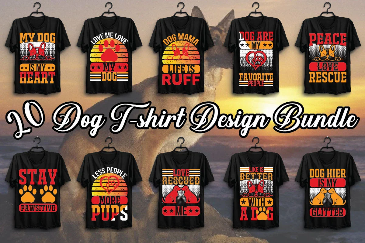 Dog T Shirt Bundle - Image 2