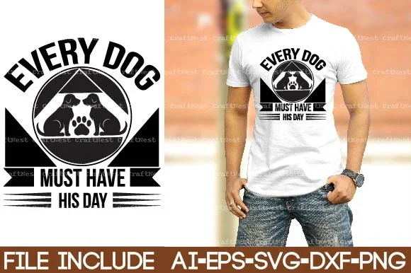Dog T-Shirt SVG Bundle - Image 13