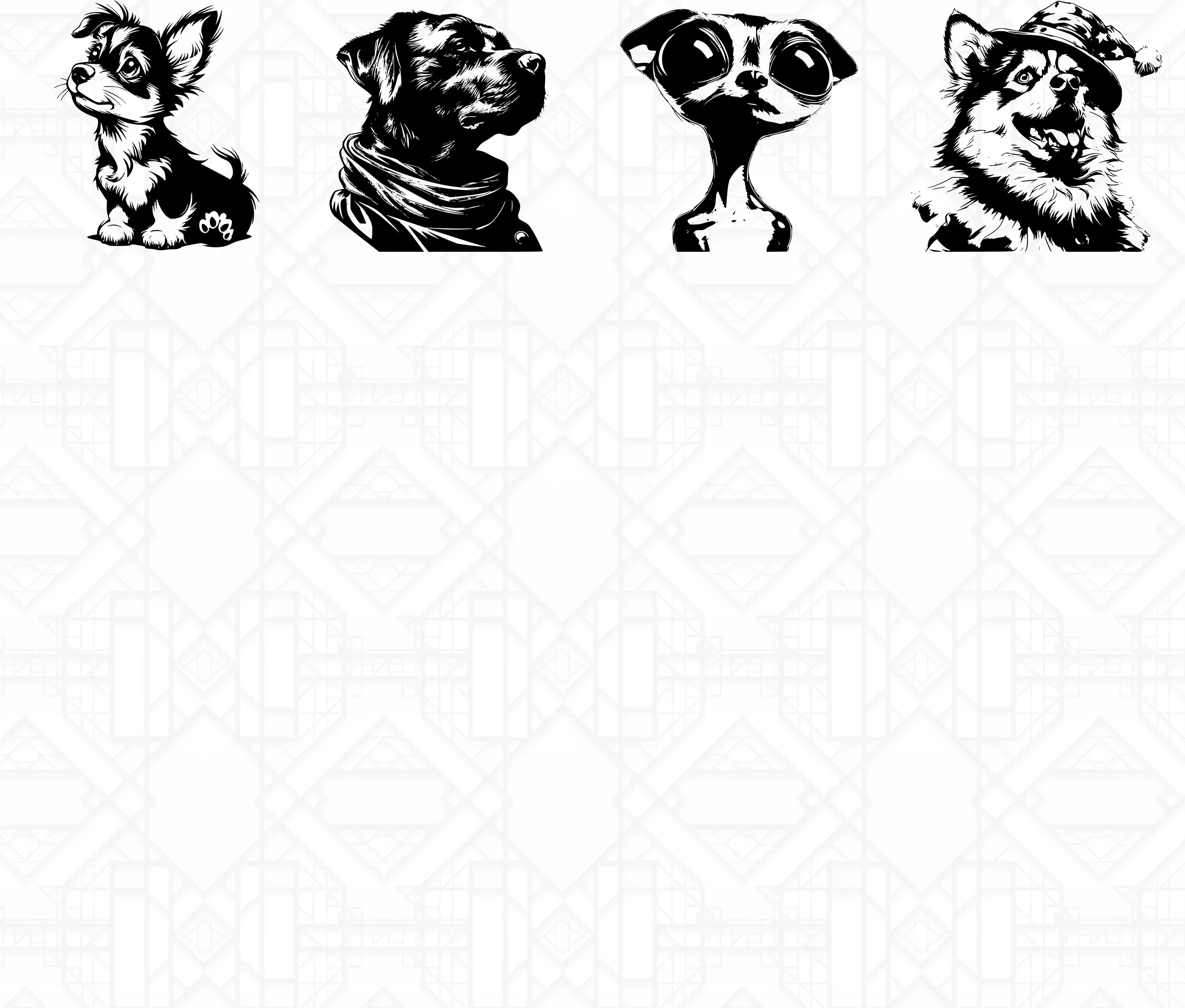 Dogs In Costumes SVG Bundle - Image 7