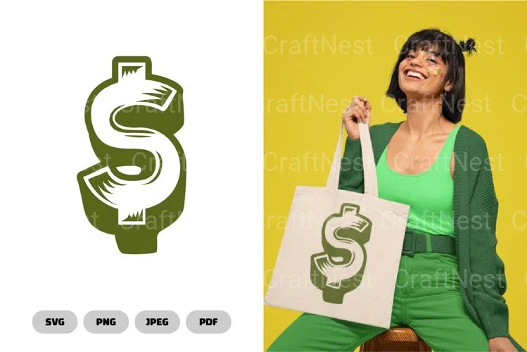 Dollar Money Symbol Clipart Bundle