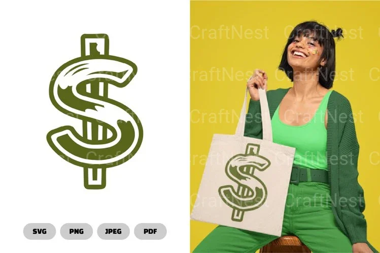 Dollar Money Symbol Clipart Bundle