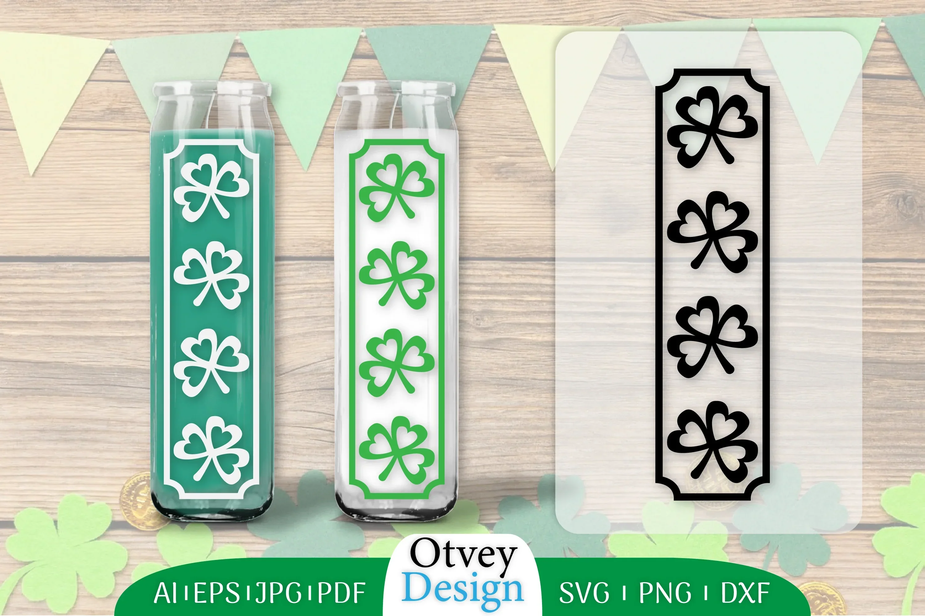 Dollar Tree Candle Wrap SVG Bundle