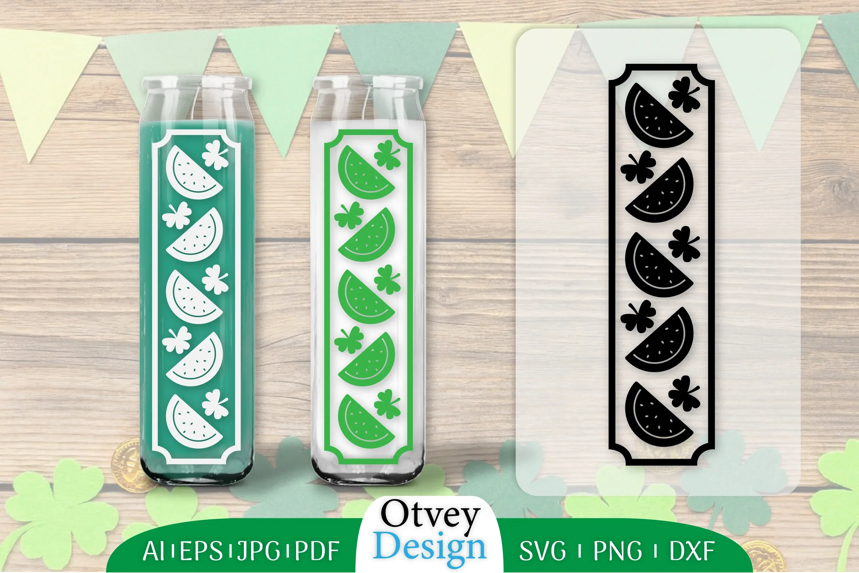 Dollar Tree Candle Wrap SVG Bundle