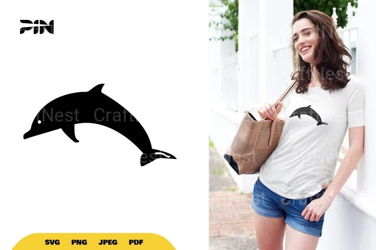Dolphin Silhouette SVG Bundle