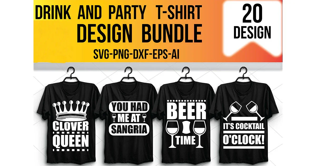 Drink And Party SVG Bundle