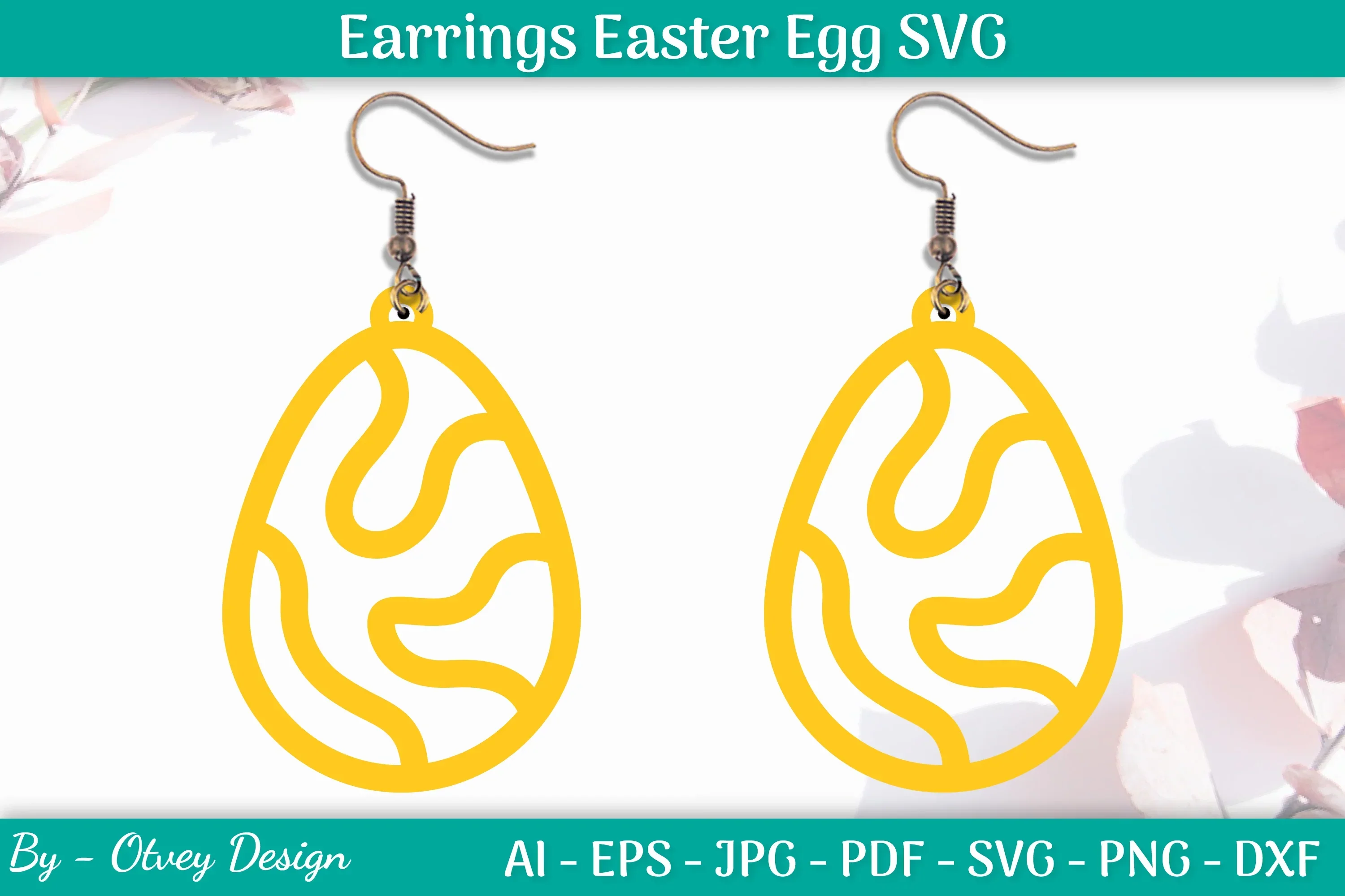Earring Easter Egg SVG Bundle