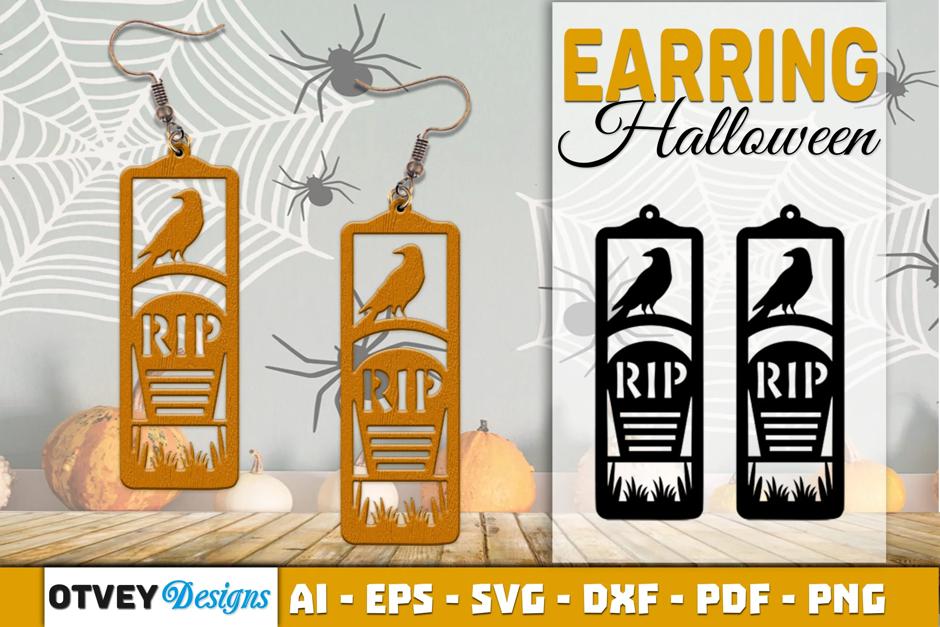 Earring Halloween Lasercut SVG Bundle127