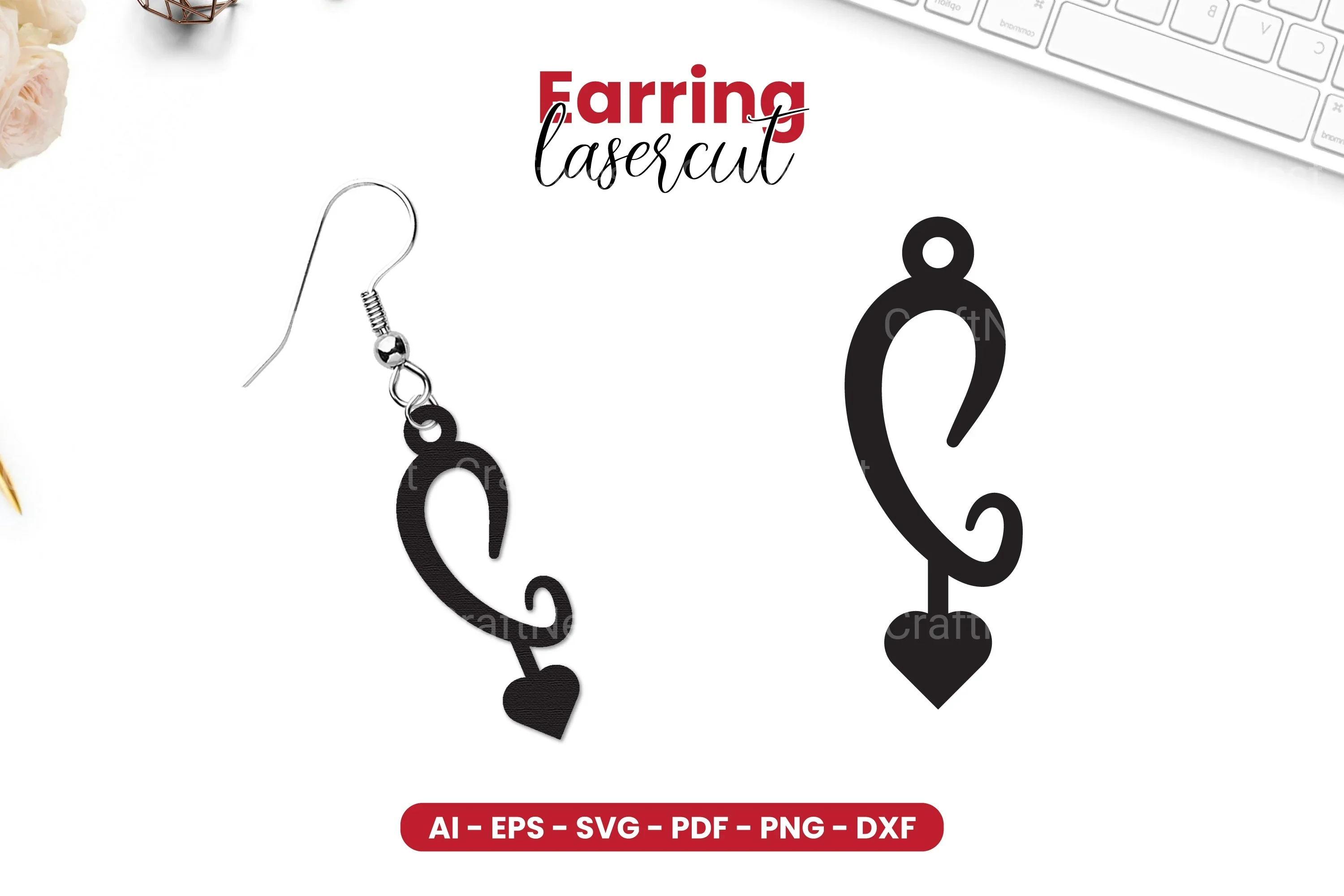 Earring Lasercut SVG Bundle