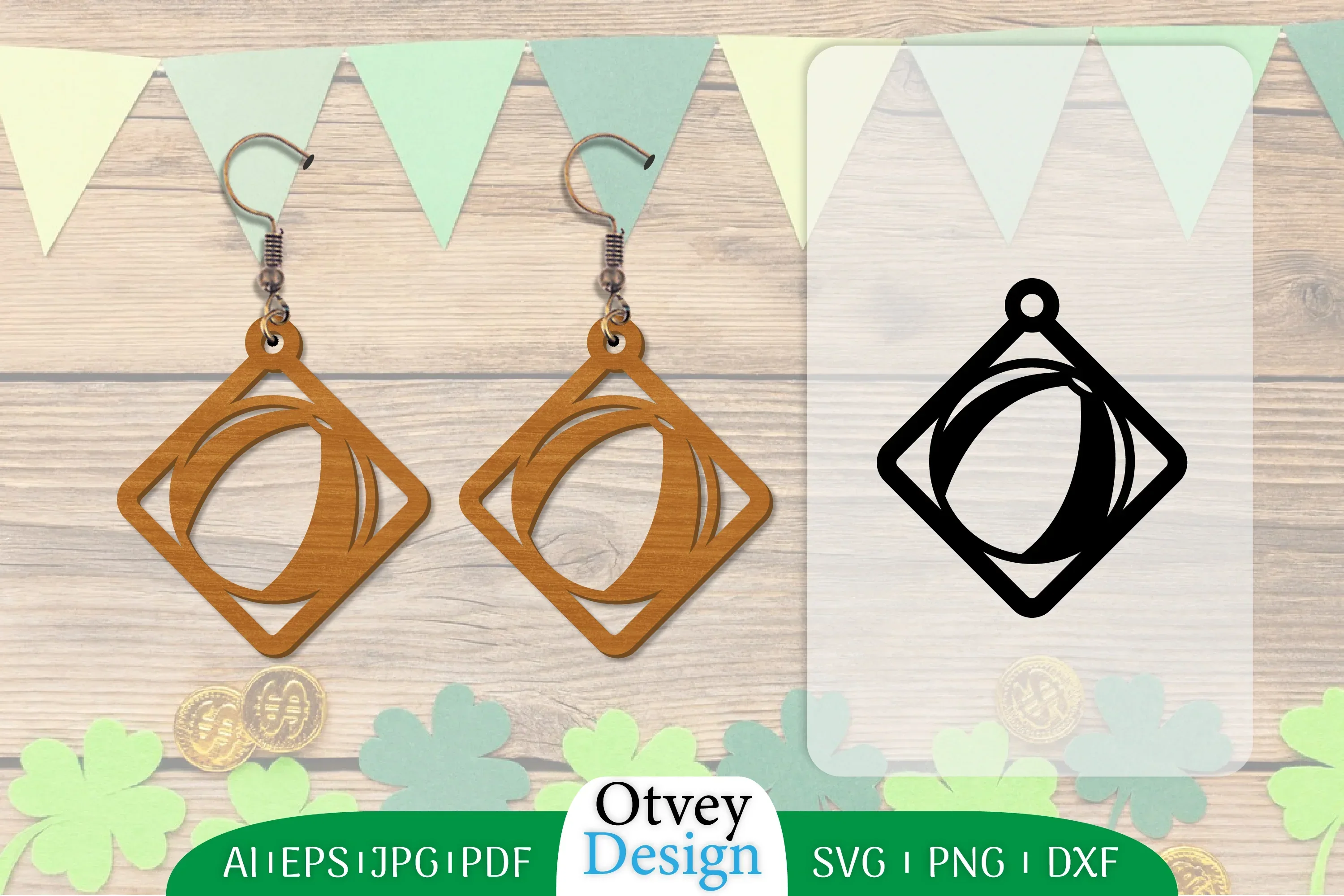 Earring Summer Lasercut SVG Bundle