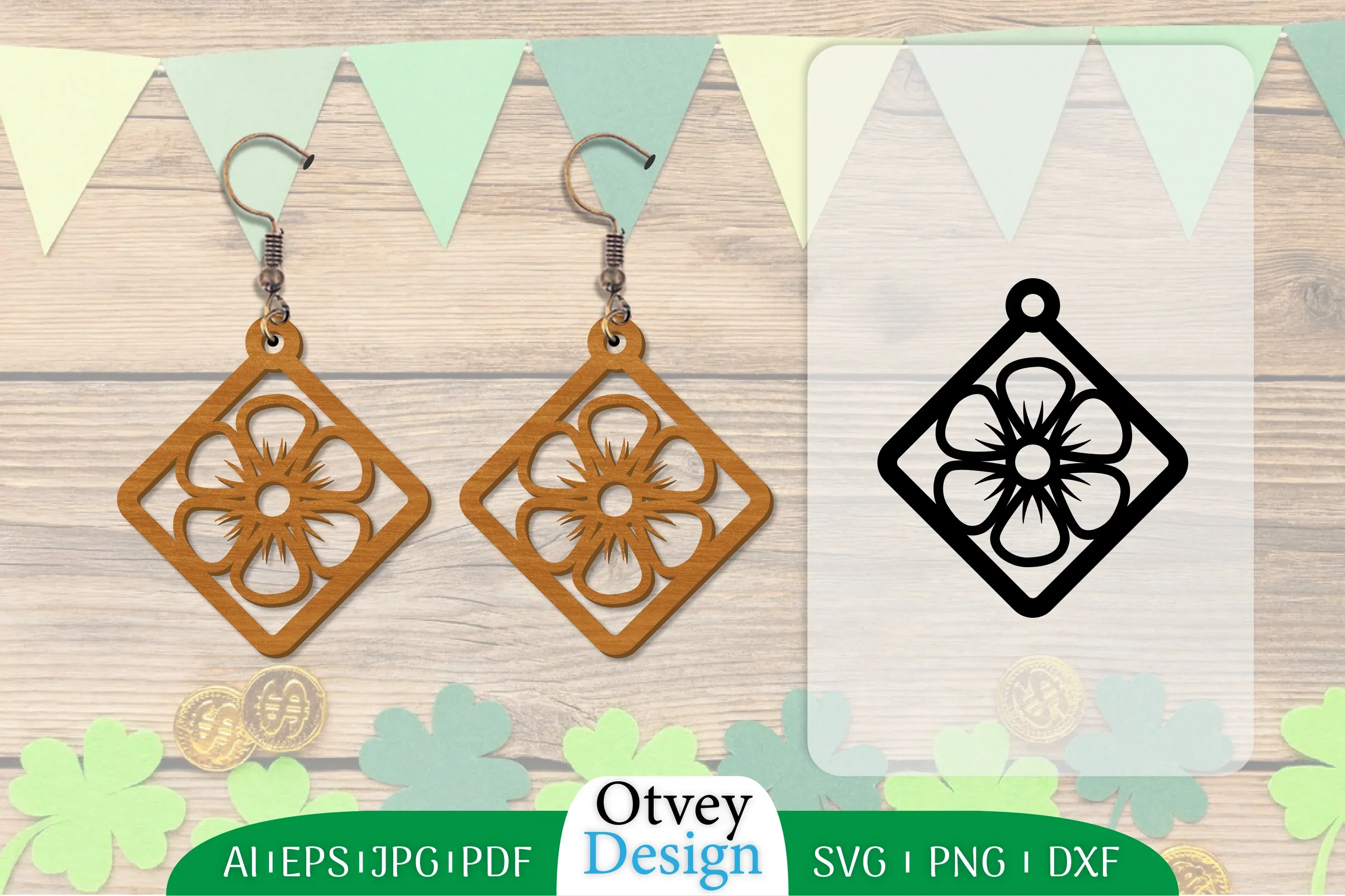 Earring Summer Lasercut SVG Bundle