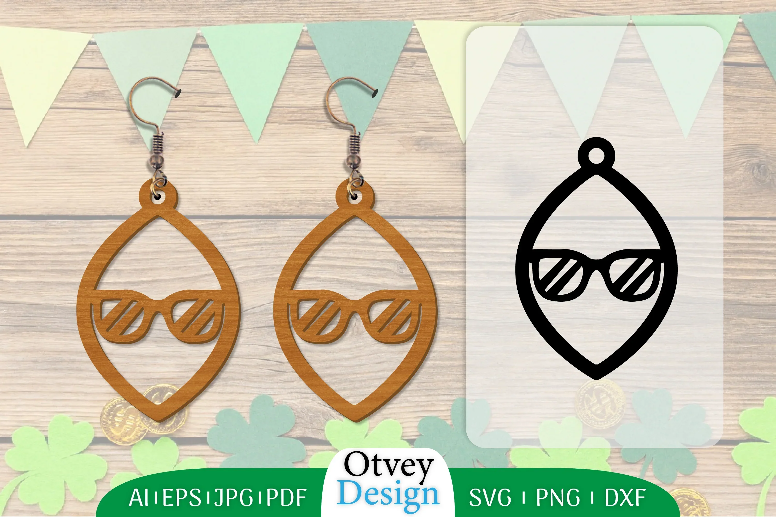 Earring Summer Lasercut SVG Bundle