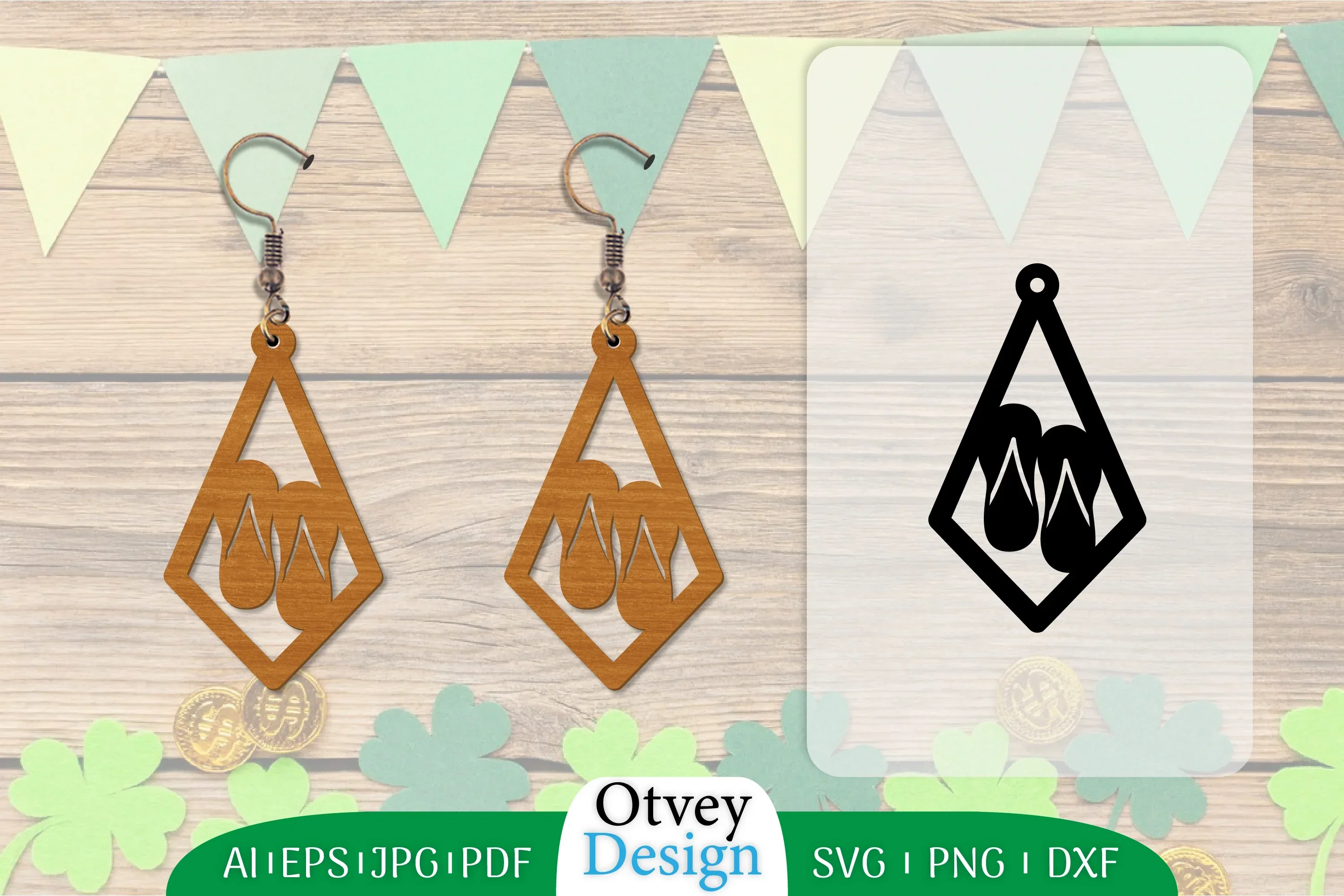 Earring Summer Lasercut SVG Bundle