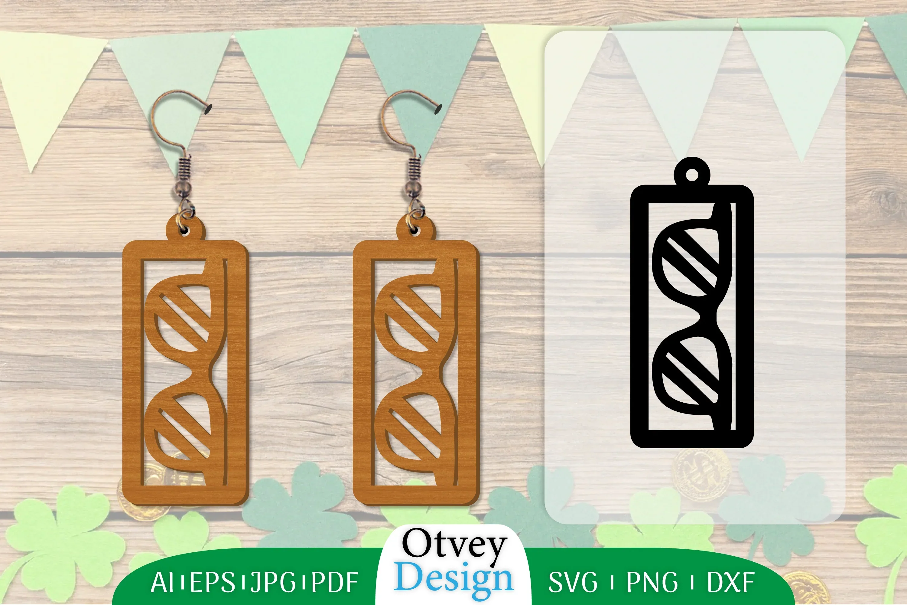 Earring Summer Lasercut SVG Bundle