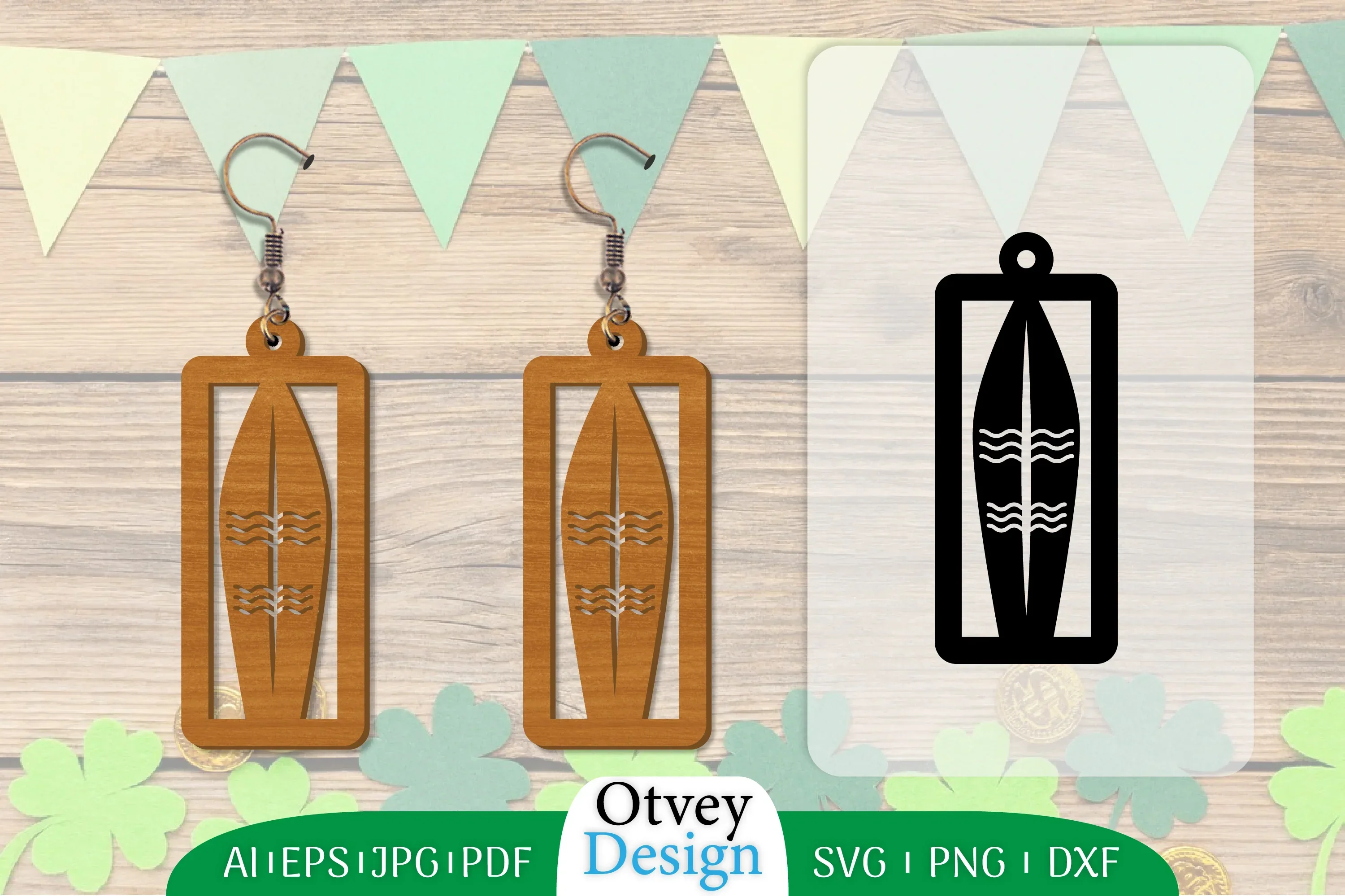 Earring Summer Lasercut SVG Bundle