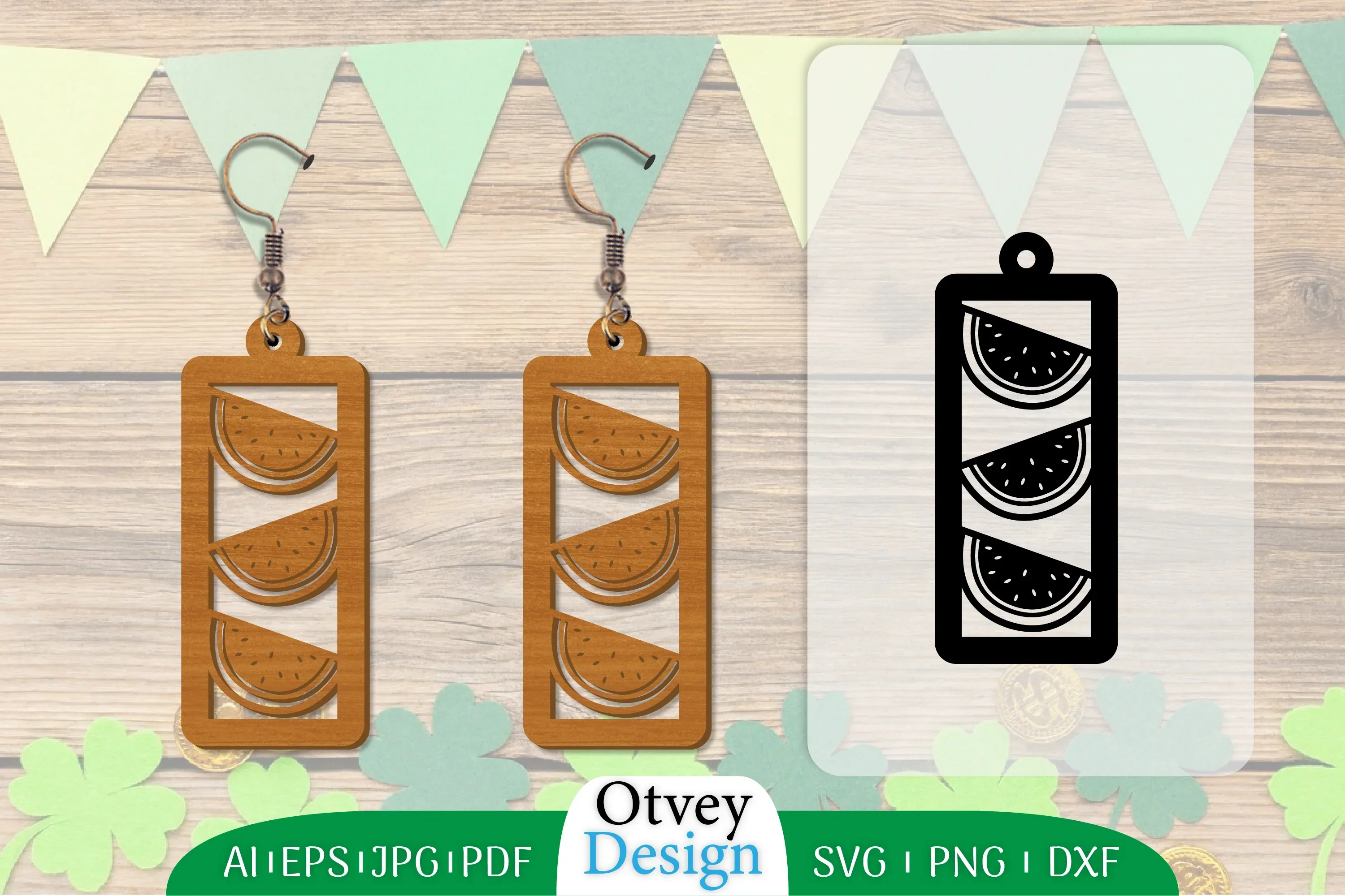 Earring Summer Lasercut SVG Bundle