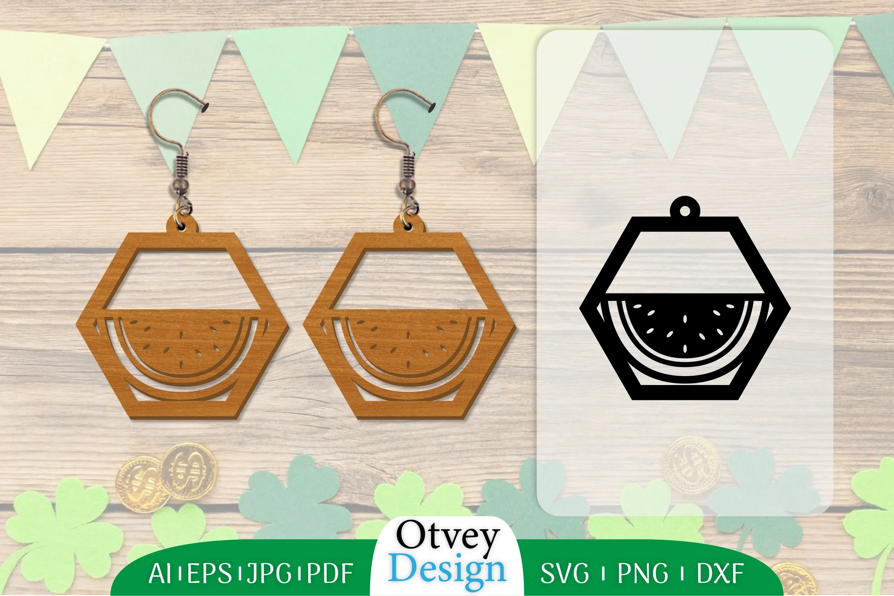 Earring Summer Lasercut SVG Bundle