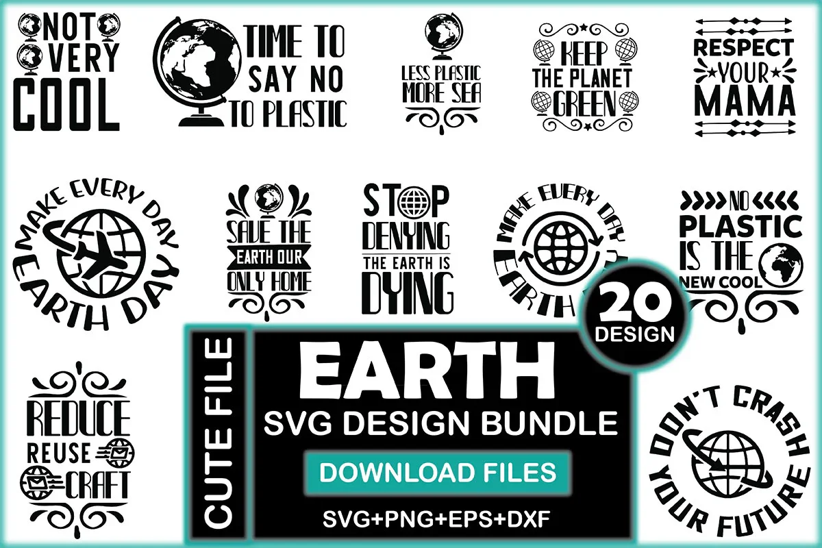 Earth SVG Bundle - Image 2
