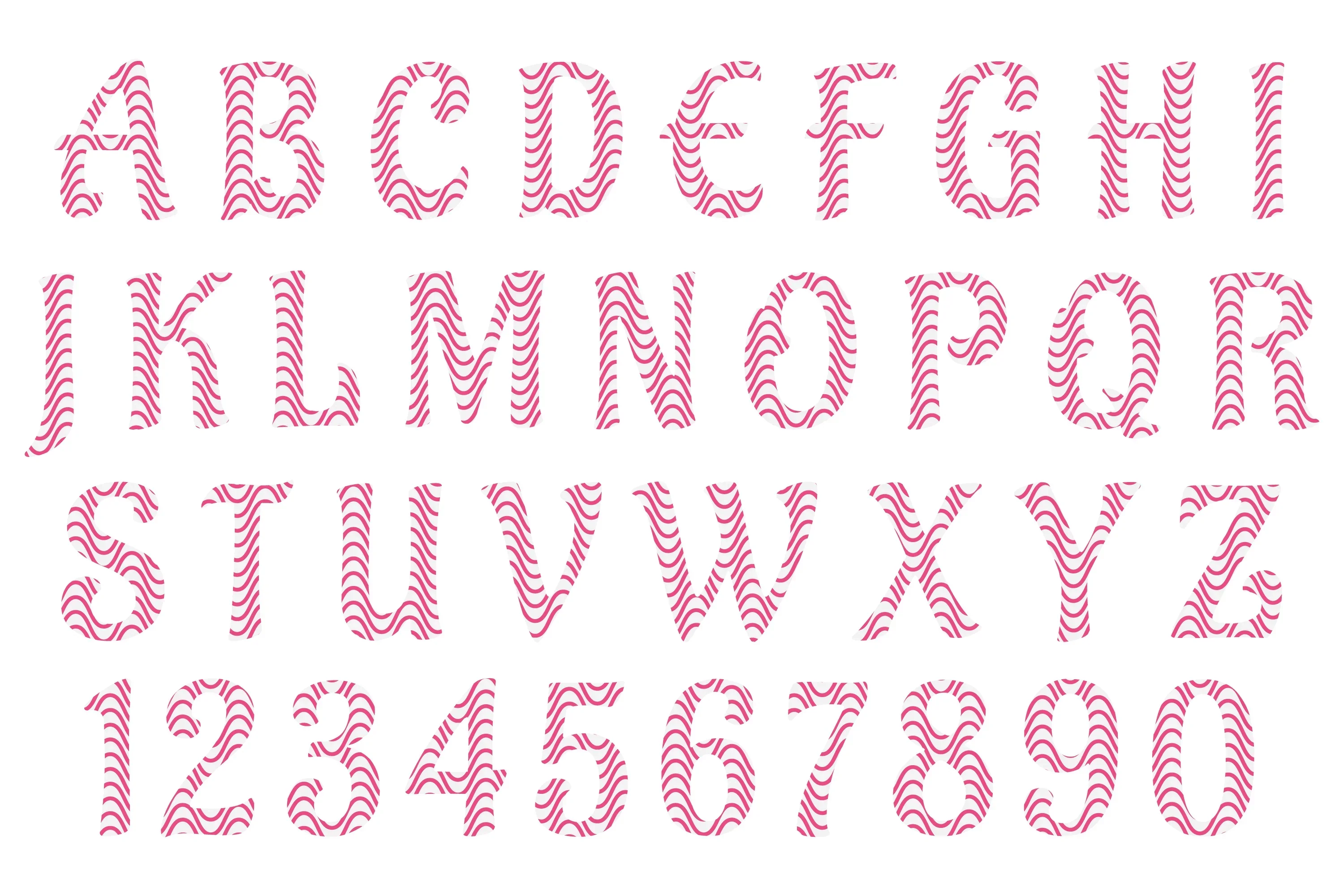 Easter Alphabet Clipart SVG Bundle - Image 3