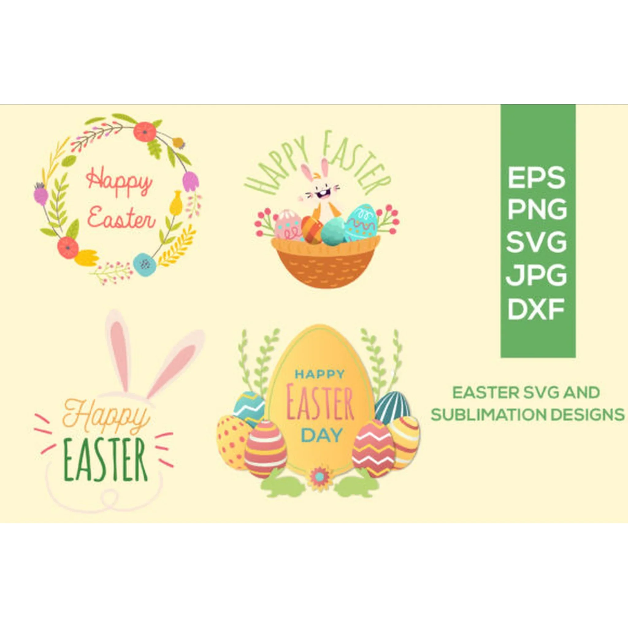 Easter Bunny SVG