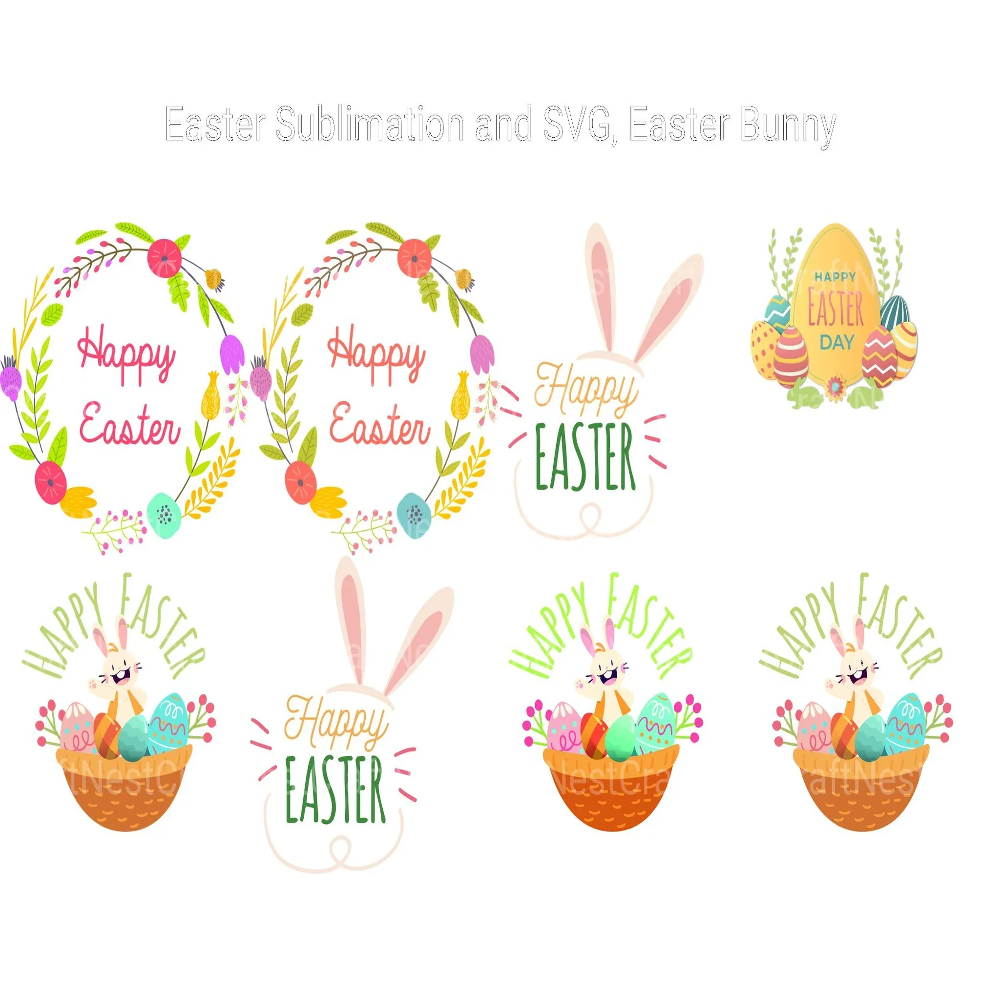 Easter Bunny SVG - Image 2