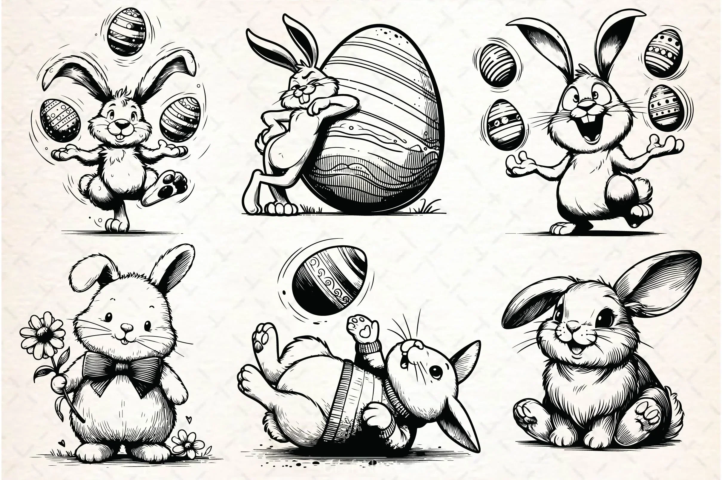 Easter Bunny SVG Bundle - Image 3