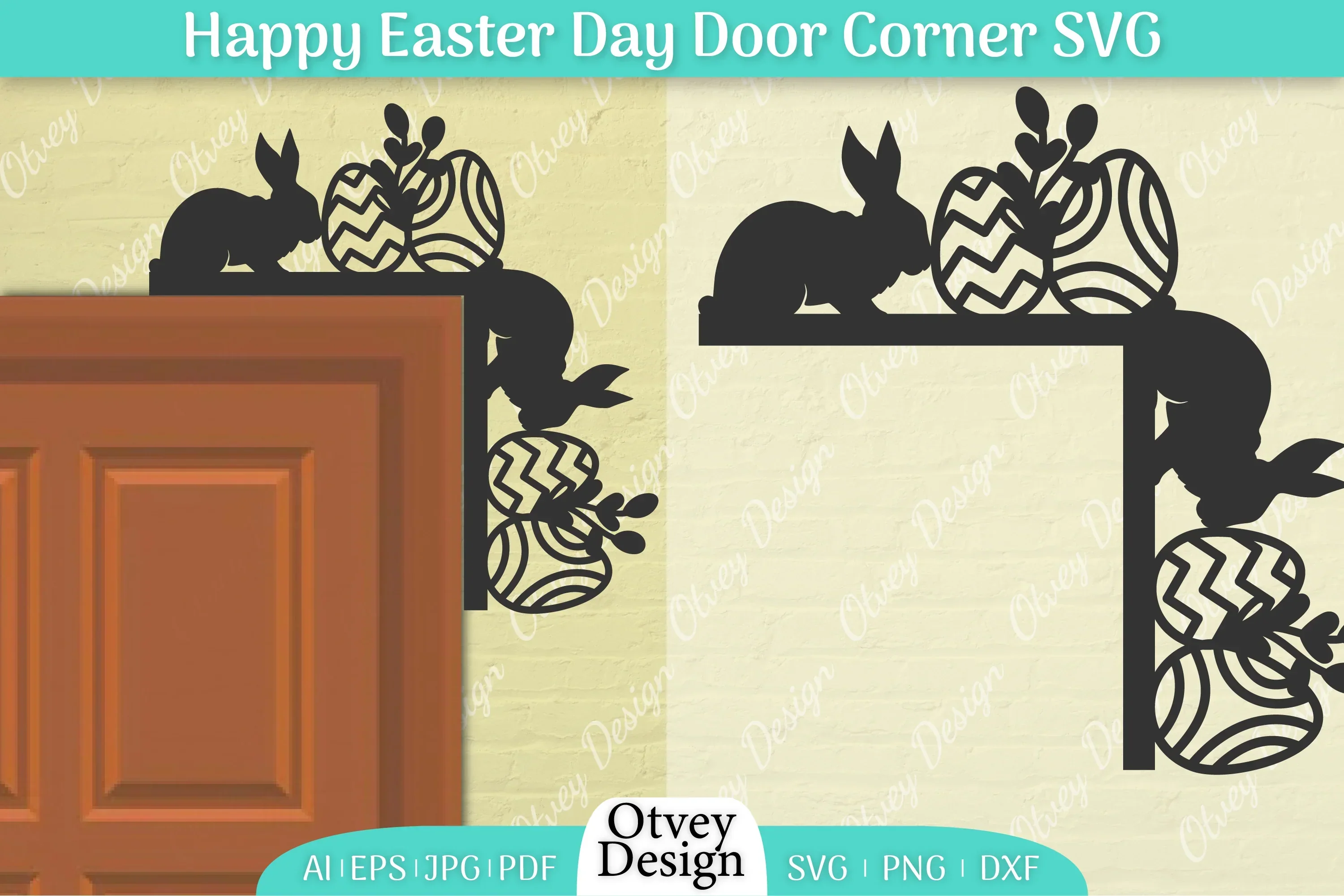 Easter Door Corner SVG Bundle
