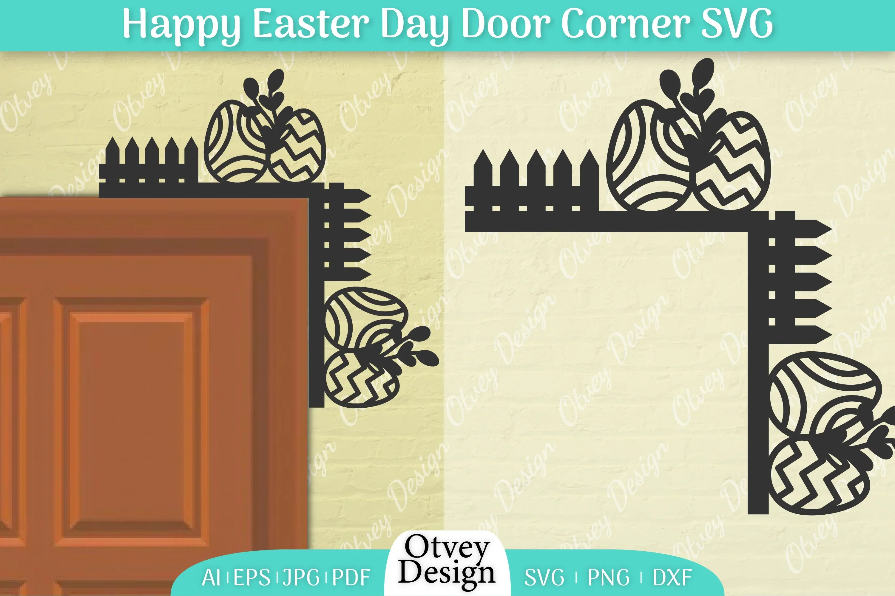 Easter Door Corner SVG Bundle