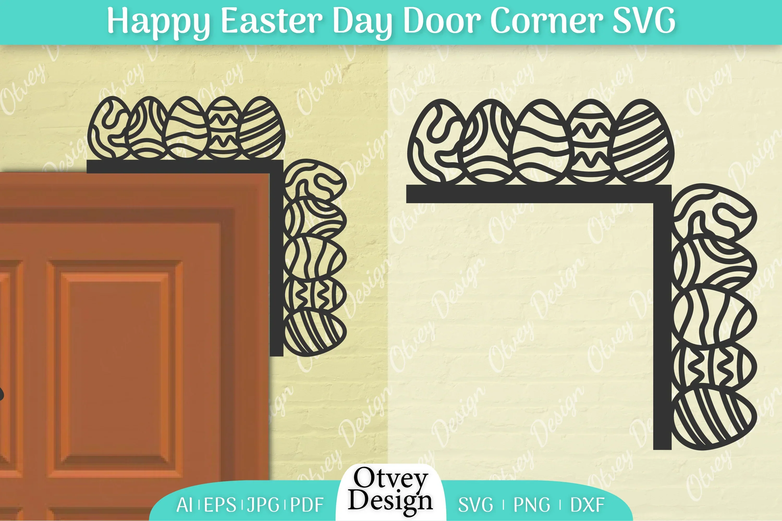 Easter Door Corner SVG Bundle